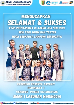 Tim Tari SMAN 1 Labuhan Maringgai Mengukir Prestasi di Liga Seni 2026
